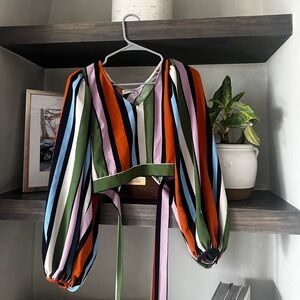 Colorful Stripped Top
